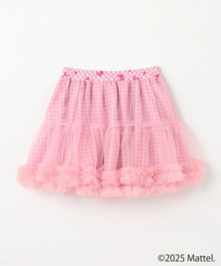 ANY KIDS 【Barbie(TM)】リバーシブルスカート ピンク
