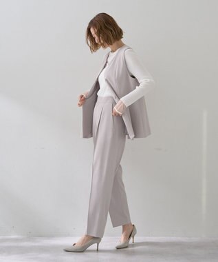 YECCA VECCA ワイドパンツ Gray Beige