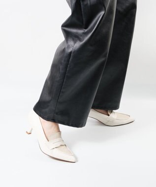 BONTRE 【MIONOTIS/ミオノティス】ヒールモカシンレザーパンプス/726B