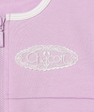 Chacott ジップアップワンピース ライラック