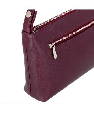 IBIZA リンピード　牛革　ショルダーバッグ ライトグレー