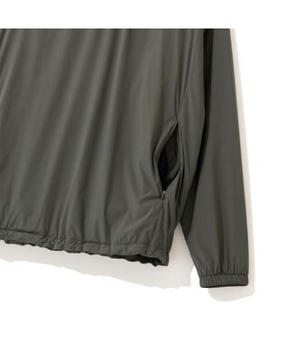 ZERO HALLIBURTON 【撥水・保温】 サーモフライ プルオーバー型ウィンドブレーカー ZHG-M5A2b  85109 カーキ