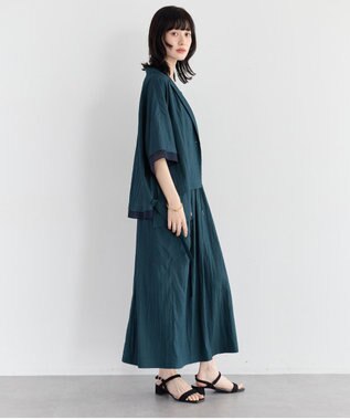 YECCA VECCA 【UVカット/遮熱/接触冷感】COOL袖シアージャケット Charcoal Gray