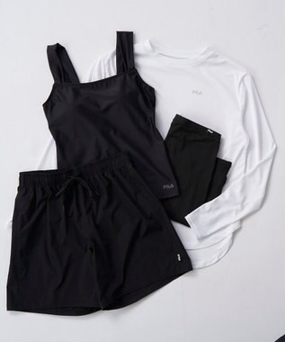 OP／FILA 【FILA】リゾート＆カバーアップ 4点セット水着 ホワイト