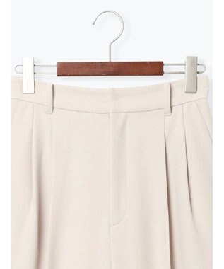 Te chichi 【セレモニーアイテム】2タックワイドパンツ（セットアップ可） ベージュ