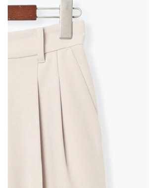Te chichi 【セレモニーアイテム】2タックワイドパンツ（セットアップ可） ベージュ