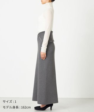 NAVE 【ReNAVE・洗える】スムースニット マルチWAYワンピース グレー系