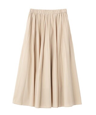AMERICAN HOLIC 【選べる丈】シアープリーツスカート Beige