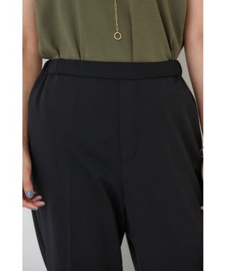 AMERICAN HOLIC イージーケア＋接触冷感リブジョグパンツ Black