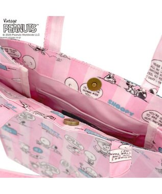 ROOTOTE 8430【スヌーピー】IP.A4アーキャトル.ラミネート.ピーナッツ-0L 01：フィフティーズ