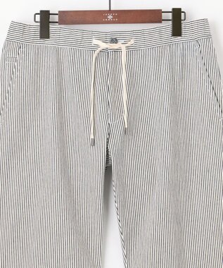 JOSEPH ABBOUD MOUNTAIN 【SPACE／UNISEX】ストライプイージーショートパンツ ホワイト系1