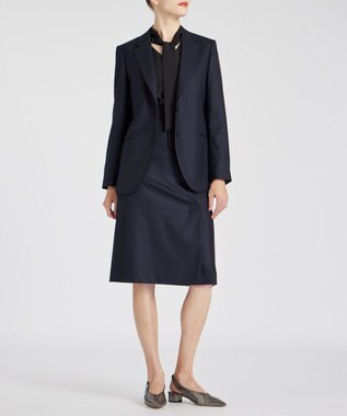 Paul Smith トラベル ラップスカート ネイビー