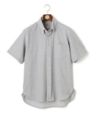 J.PRESS MEN 【WEB・一部店舗限定】コットンポリエステル ファンクションシャツ / B.D. ライトグレー系