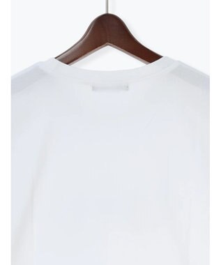 Te chichi パール&ロゴプリントTシャツ オフホワイト