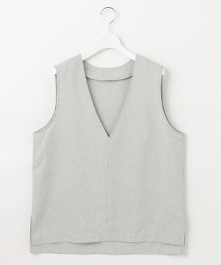 Feroux リネンライクVネック ベスト