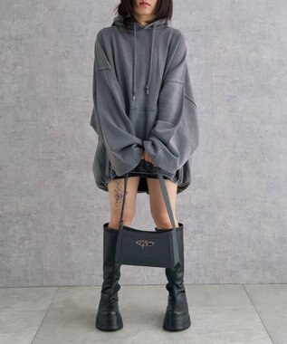 WEGO BIGメタルパーツショルダー グレー