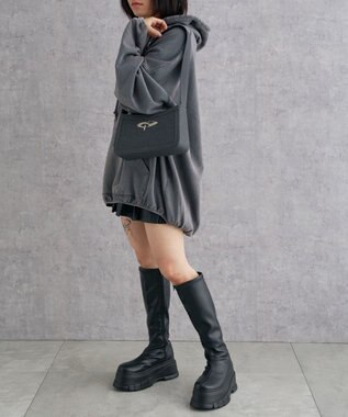 WEGO BIGメタルパーツショルダー グレー