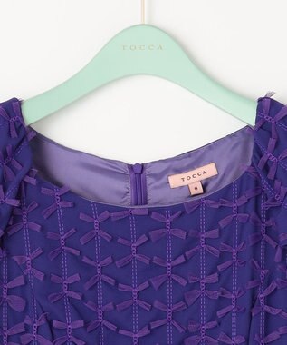 TOCCA 【洗える】BOUTIFUL ドレス パープル系