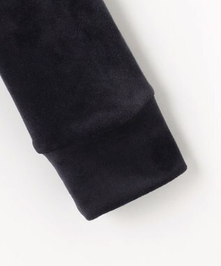 23区GOLF 【WOMEN】【ストレッチ】ベロアフーディ ネイビー系