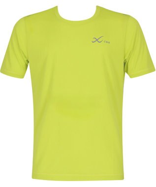 CW-X 【MEN】 CW-X トップス 【薄軽ランニングシャツ】 半袖 3分袖 Ｕネック 吸汗速乾性(本体) メンズ DLO155 /ワコール