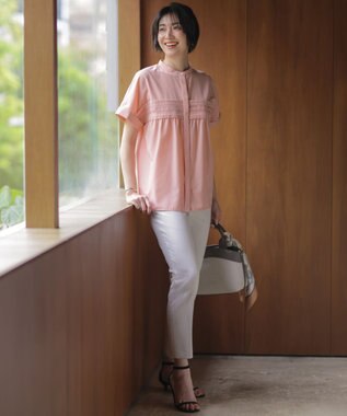 J.PRESS LADIES 【2WAY】キャンバス トートショルダー モカ系