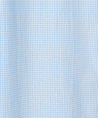 J.PRESS MEN 【KING SIZE】【クールマックス】サッカーストライプ／マイクロギンガムチェック シャツ/B.D サックスブルー系3