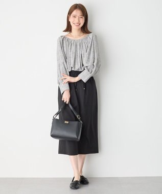 ANY 【セットアップ可能/UVケア/接触冷感/ストレッチ】イージーケアタイトスカート ブラック