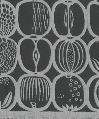 槇田商店 Stig Lindberg FRUKTLADA ブラック 長傘 クロ