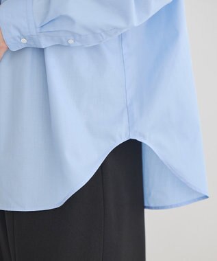 earth music&ecology スタンダードシャツ Blue