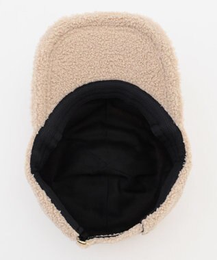 ANY ボアキャップ ベージュ