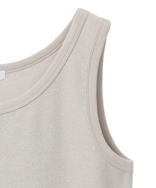 CRAFT STANDARD BOUTIQUE ラメテレコタンクトップ Ivory