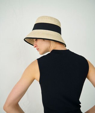 GRACE CONTINENTAL Ferruccio Vecchi ハット1 ホワイト