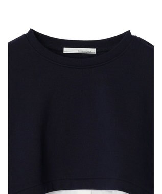 Green Parks ・ＥＬＥＮＣＡＲＥ　ＤＵＥレイヤードウラケプルオーバー Navy