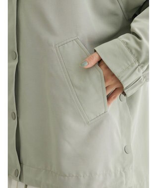 Green Parks 花粉防止　フーデッドブルゾン Khaki