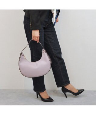 UNBILLION cachecache 三日月形ワンショルダー ラベンダー
