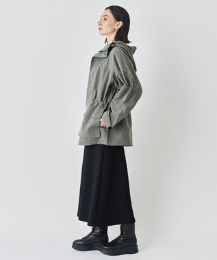 UNFILO MENS 【男女兼用】ユーティリティ マルチポケット マウンテンパーカー [24年秋冬商品] カーキ