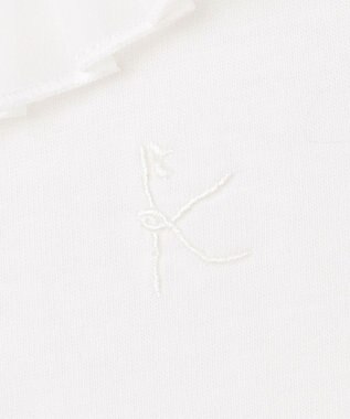 組曲 KIDS 【100㎝】プリーツカラー ブラウス オフホワイト系