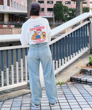 WEGO 【ユニセックス着用ITEM】ALWAYS　TOGETHER　プリントT（SS） ホワイト