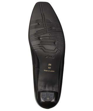 ASICS WALKING ペダラウォーキングシューズ 2E ヒール高5.0cm ブラック系