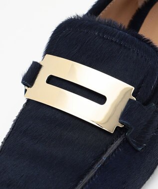 23区 PELLICO PONY ローファー ネイビー系