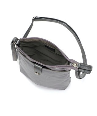 PELLE BORSA ポシェット Alive アライブ 4452 ガンメタ