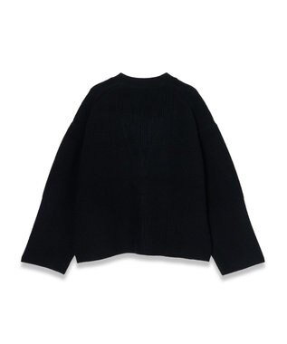 JOSEPH 【洗える】ソフトウールカーディガン Black