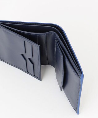 GRACE CONTINENTAL Leather Wallet ネイビー