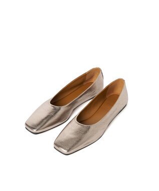JOSEPH バレリーナ　レザー Gunmetal