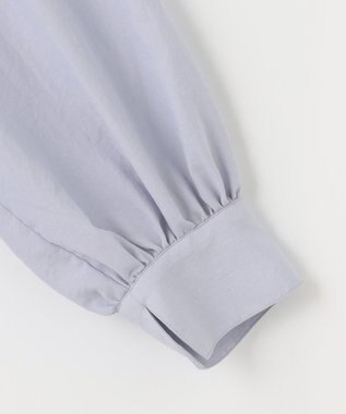 ANY SIS 【洗える】フーディ シャツ ライトブルー