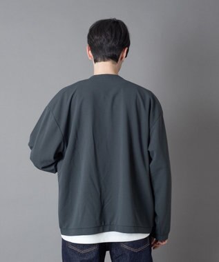 WEGO 【2点SET/ユニセックス着用ITEM】アンサンブルカーディガン（LS） ブラック中濃色