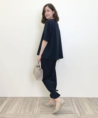 自由区 【洗える】２WAYツイル デザインパンツ ネイビー系