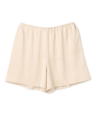 uncrave バックサテンジョーゼット オールインワン ライトベージュ