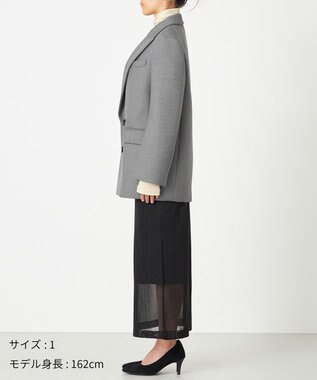 NAVE 【Nave】ボンディング オーバージャケット ライトグレー系