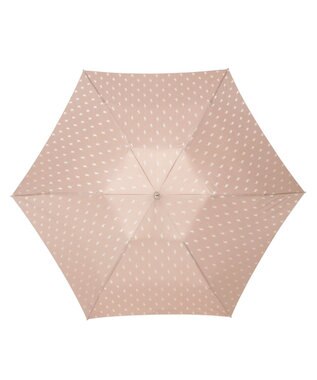 MOONBAT POLO RALPH LAUREN(ポロ ラルフローレン)折りたたみ傘 PPジャカード ピーチ